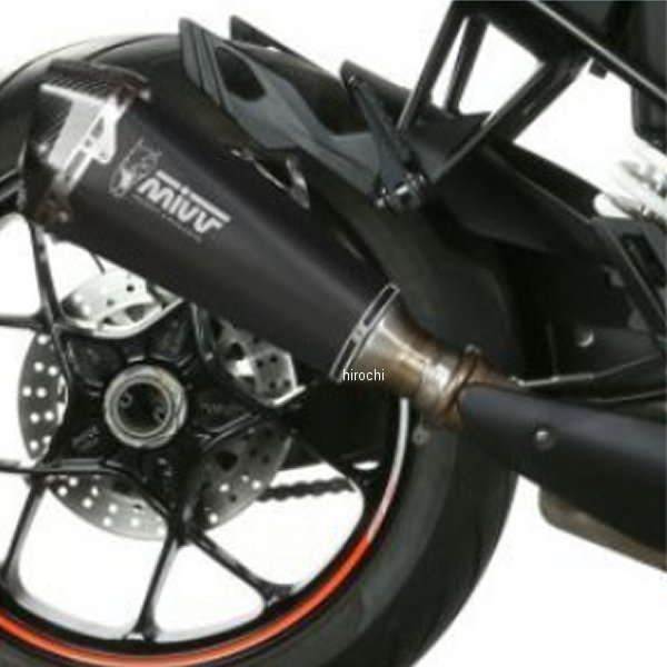 ミヴ Mivv スリップオンマフラー DELTA RACE 16年-21年 KTM スーパーデュークGT ブラックステンレス KT.018.LDRB JP店