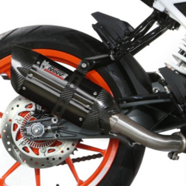 Mivv スリップオンマフラー SUONO 17年-20年 KTM 390DUKE ブラックステンレス KT.019.L9 JP店