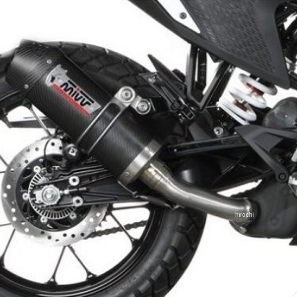 ミヴ Mivv スリップオンマフラー OVAL 20年-22年 KTM 390 Adventure カーボン KT.024.L3C JP店