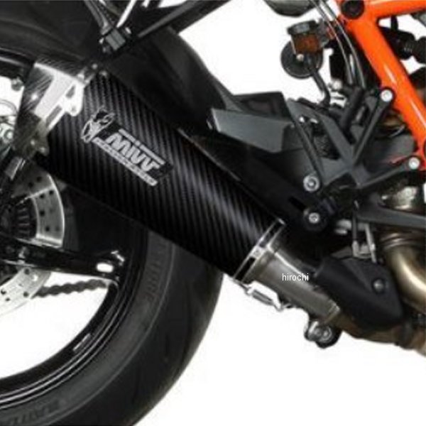 ミヴ Mivv スリップオンマフラー DELTA 20年-21年 KTM 1290 スーパーデュークR カーボン KT.026.LDRC JP店