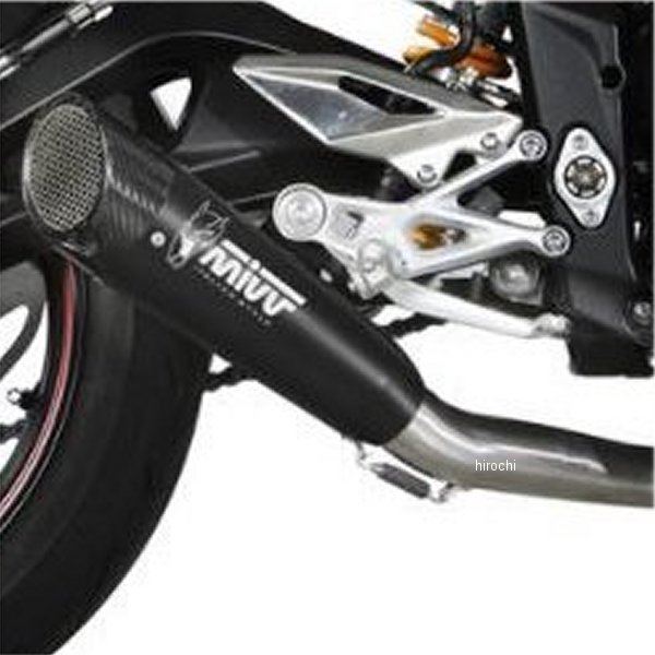 ミヴ Mivv スリップオンマフラー X-M5 17年-21年 トライアンフ Street S ブラックステンレス T.019.SC5B JP店