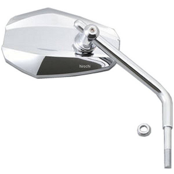 【メーカー在庫あり】 デイトナ ハイビジミラー EDGE クローム ハーレー汎用 17020 JP店