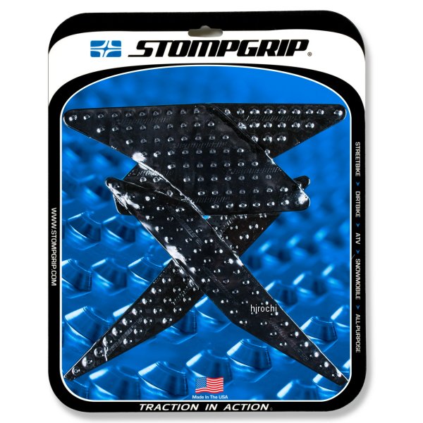 Tank Pads - ストンプグリップ STOMPGRIP トラクションパッドタンクキット 17年-20年 Z125PRO 黒 55-10-0137B JP店