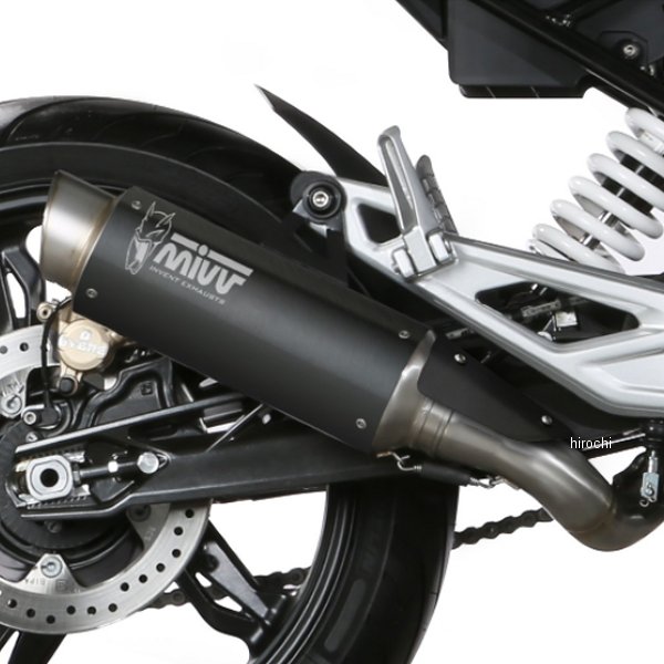 Mivv フルエキゾーストマフラー 触媒あり GP PRO 18年-21年 BMW G310R ブラックステンレス B.032.LXBP-ACC.046.A1 JP店