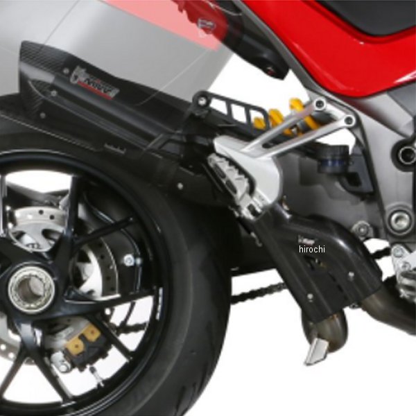 Mivv スリップオンマフラー SUONO 15年-17年 ドゥカティ ムルティストラーダ1200 ブラックステンレス D.033.S9 JP店