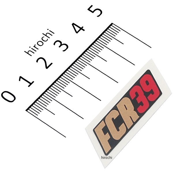 ケーヒン KEIHIN FCR 176 FCR φ39 ネームステッカー 1092-950-2000 JP店
