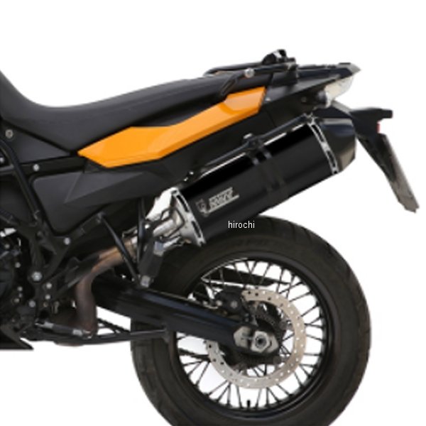 ミヴ Mivv スリップオンマフラー SPEED EDGE 08年-12年 BMW F650GS ブラックステンレス B.007.LRB JP店