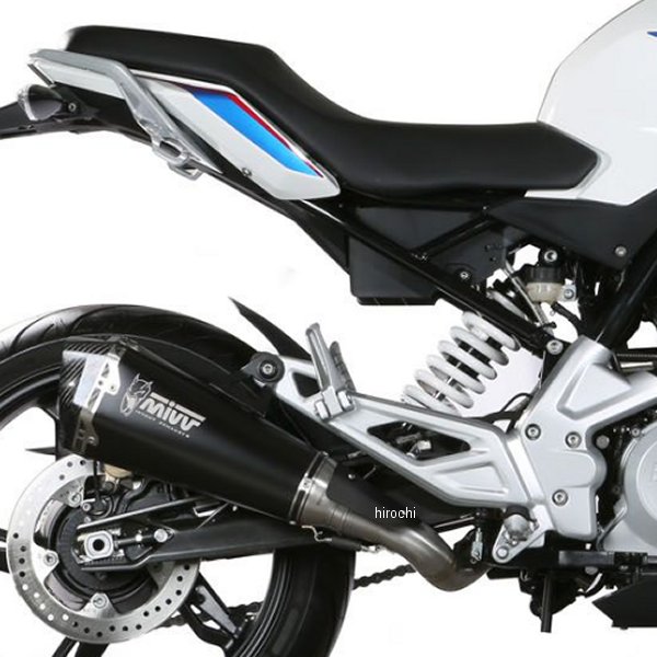 ミヴ Mivv フルエキゾーストマフラー触媒なし DELTA RACE 18年-21年 BMW G310R ブラックステンレス B.032.LDRB JP店