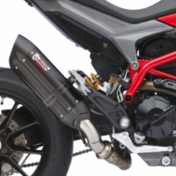ミヴ Mivv スリップオンマフラー 触媒なし SUONO 13年-15年 ドゥカティ Hyperstrada821 ブラックステンレス D.029.L9-Hyperstrada JP店