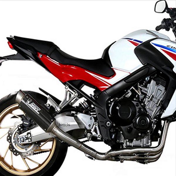 HONDA - ミヴ Mivv フルエキゾースト 触媒なし GP PRO スタンダードポジション 14年-18年 CB650F カーボン H.055.L2P JP店