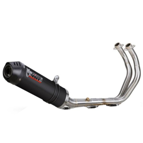 Other - ミヴ Mivv フルエキゾースト オーバル触媒なし 16年-21年 XSR700 カーボン Y.053.L3C JP店