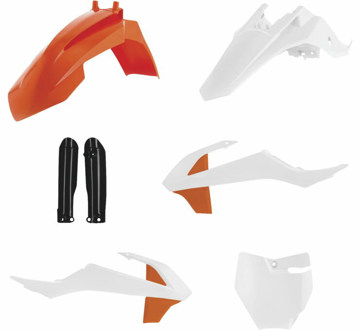 【USA在庫あり】 アチェルビス ACERBIS 外装キット 19年-23年 KTM SX65 白/オレンジ acb2791527118 JP店