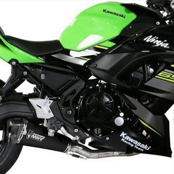 ミヴ Mivv フルエキゾースト DELTA RACE 触媒なし 17年-21年 Ninja650 ブラックステンレス K.044.LDRB-Ninja650 JP店