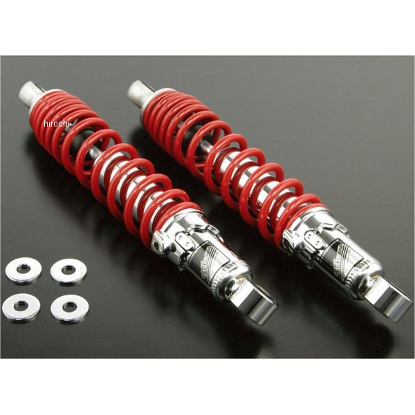 【メーカー在庫あり】 SP武川 リアショックアブソーバー モンキー 305mm 赤 2本入り 06-04-0183 JP店