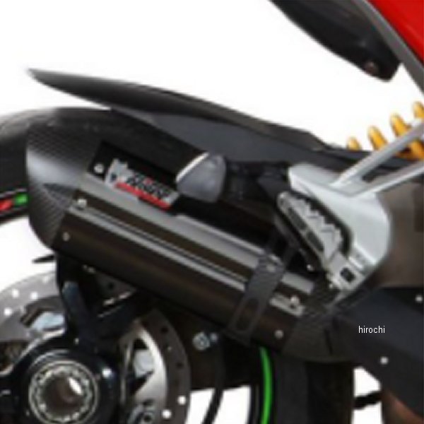 ミヴ Mivv スリップオンマフラー 15年-17年 ドゥカティ ムルティストラーダ1200 SUONO ブラックステンレス D.034.L9 JP店