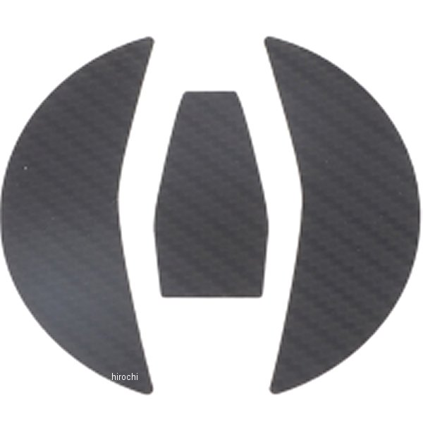 【メーカー在庫あり】 キタコ タンクキャップデカール Ninja250 黒 000-9034150 JP店