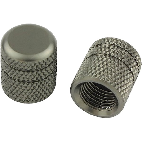 【メーカー在庫あり】 ポッシュ POSH エアーバルブキャップ アルミ 2個入り チタン 000801-11 JP店