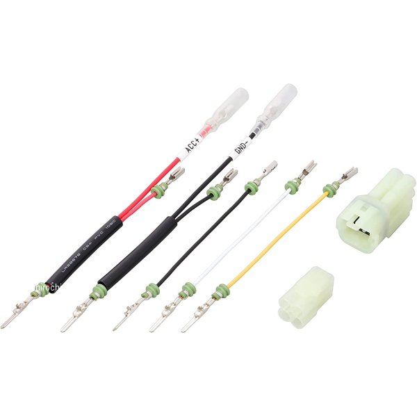 【メーカー在庫あり】 キタコ 電源取出しハーネス手作りキット HM型カプラー 4P 756-9009040 JP店