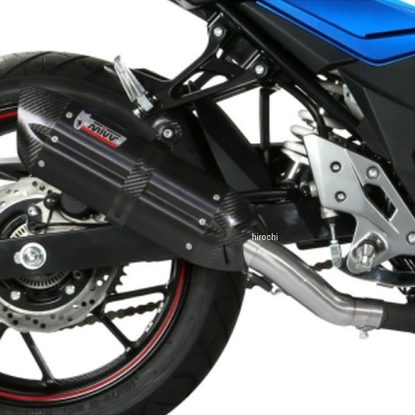 Other - Mivv スリップオンマフラー SUONO 17年-20年 GSX250R ブラックステンレス S.054.L9 JP店