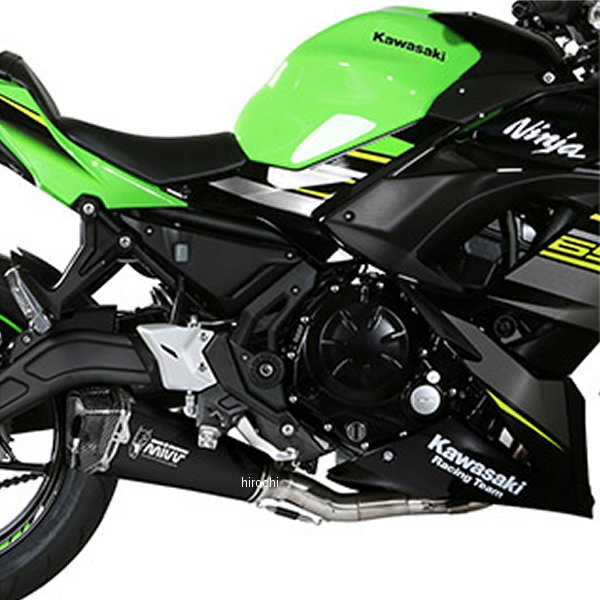 ミヴ Mivv フルエキゾースト DELTA RACE 17年-21年 Ninja650 ブラックステンレス K.044.LDRB-ACC.044.A1-Ninja650 JP店