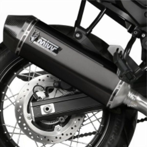 ミヴ Mivv スリップオンマフラー 17年-20年 V-Strom650 ステンブラック S.049.LRB JP店