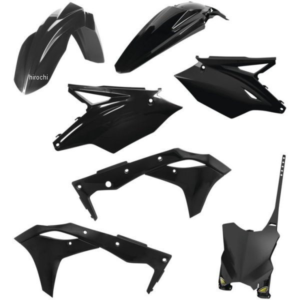 【USA在庫あり】 サイクラ CYCRA 5ピース レプリカ外装キット 19年-20年 KX250 黒 cyc1CYC-9419-12 JP店