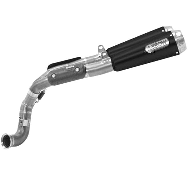 アロー ARROW スリップオンマフラー PRO RACE デュアル 18年-20年 KTM 790DUKE ニクロムダーク/ステンエンド 71216PRN JP店