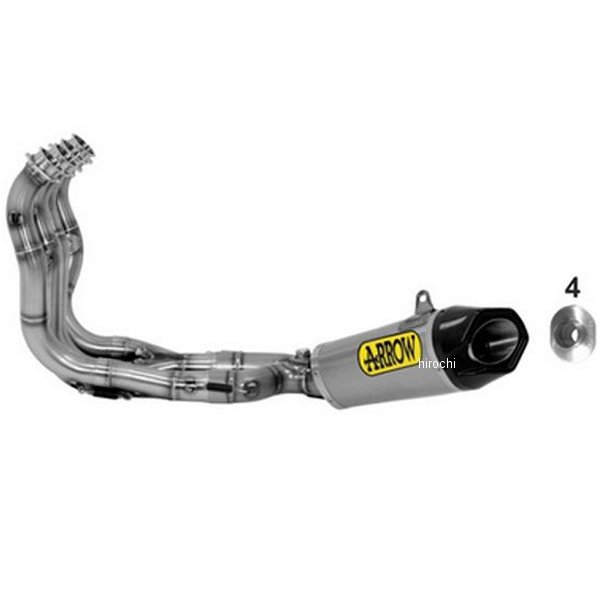 アロー ARROW フルエキゾースト COMPETITION EVO 14年-16年 BMW S1000R チタン/カーボンエンド 71145CKZ JP店