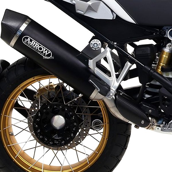 アロー ARROW フルエキゾースト MAXI RACE TECH 13年-18年 BMW R1200GS アルミダーク/カーボンエンド 71805AKN+71632MI-R1200GS JP店