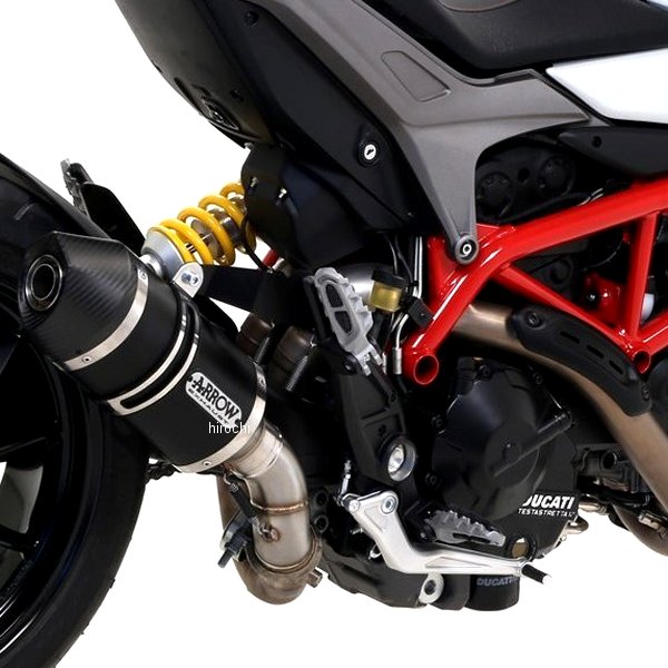 アロー スリップオンマフラー RACE TECH 16年-18年 ドゥカティ Hyperstrada939 アルミダーク/カーボンエンド 71806AKN-71490KZ-HS939 JP店