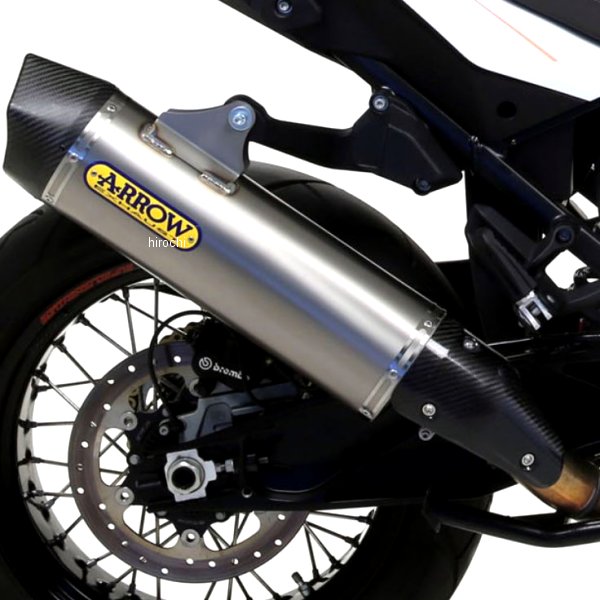 アロー ARROW フルエキゾースト RACE TECH 15年-20年 KTM 1290スーパーアドベンチャー アルミ/カーボンエンド 71809AK+71495MI-1290SA JP店