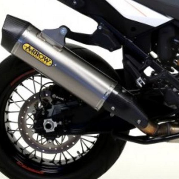 アロー ARROW フルエキゾースト RACE TECH 15年-20年 KTM 1290スーパーアドベンチャー チタン/カーボンエンド 71809PK+71495MI-1290SA JP店