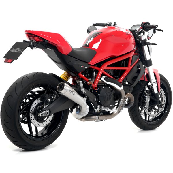 アロー ARROW スリップオンマフラー PRO RACE 17年-18年 ドゥカティ MONSTER797 ニクロム/ステンエンド 71876PRI+71673MI-Monster797 JP店