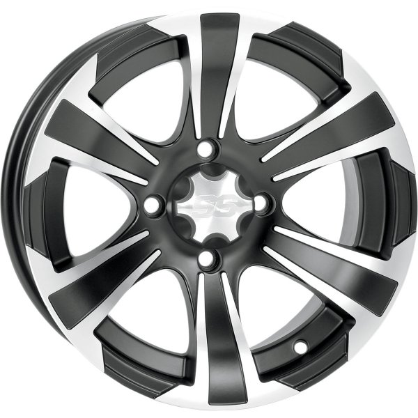 YAMAHA - 【USA在庫あり】 ITP ホイール SS アロイ 312B 14x8 4/110 3+5 黒 0230-0390 JP