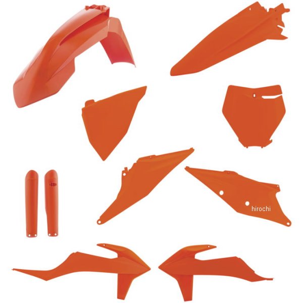 【USA在庫あり】 アチェルビス ACERBIS 外装キット 19年-22年 KTM SX125 オレンジ acb2726495226 JP店