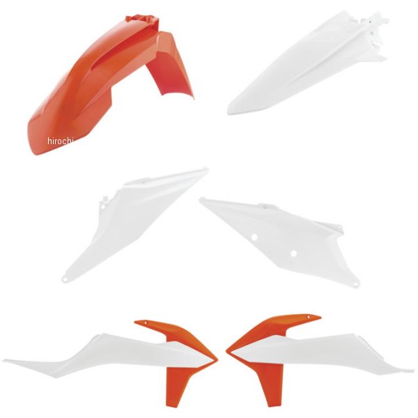 【USA在庫あり】 アチェルビス ACERBIS 外装キット 19年-22年 KTM SX125 白 acb2726506345 JP店