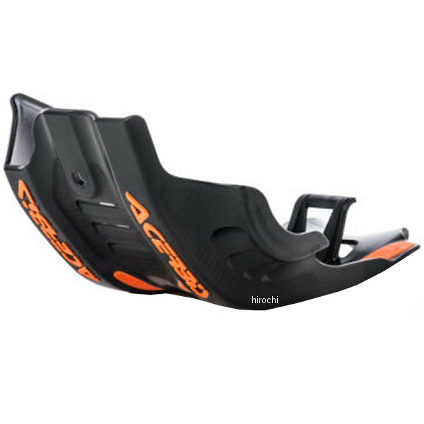 【USA在庫あり】 アチェルビス ACERBIS スキッドプレート 19年-23年 KTM EX450F 黒/オレンジ acb2733465229 JP店