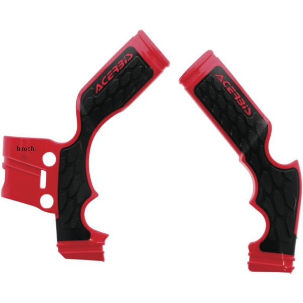 【USA在庫あり】 アチェルビス ACERBIS フレームガード X-Grip 14年-23年 KTM SX65 赤/黒 acb2688761018 JP店
