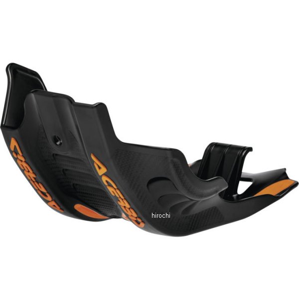 【USA在庫あり】 アチェルビス ACERBIS スキッドプレート 20年-23年 KTM EXC-F350 黒/オレンジ acb2791645229 JP店