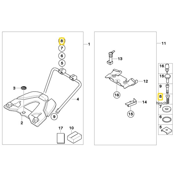 BMW純正 フラットヘッド スクリュー 07119903594 JP店