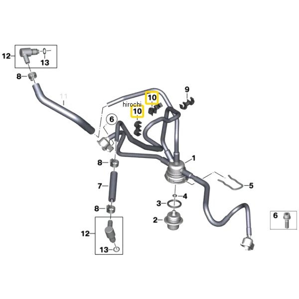 BMW純正 タンデム クランプ 13537677684 JP店