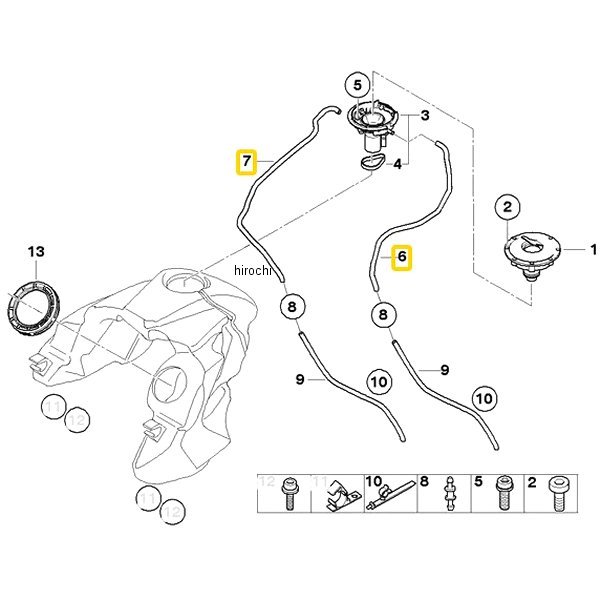 BMW純正 ホース 16137704026 JP店