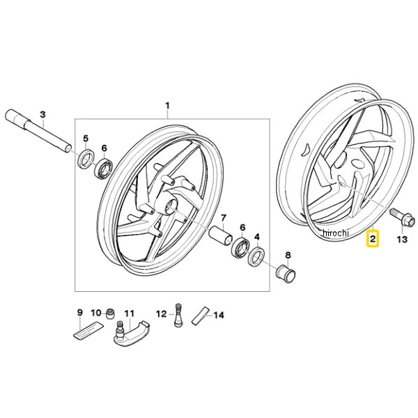 BMW純正 鋳造製 R ホィール 36317705191 JP店