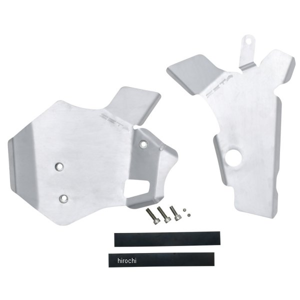 【メーカー在庫あり】 ジータ ZETA フレームガード 21年-23年 CRF250L、CRF250RALLY ZE52-0020 JP店