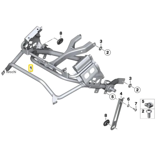 BMW純正 フェアリング ブラケット 46637667700 JP店