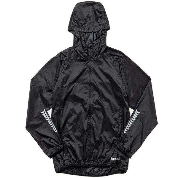 山城謹製 モーターサムライ ジャケット コンパクトアンチウィンドフーディ 黒 Sサイズ MSW01BK/S JP店
