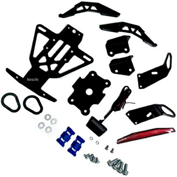 【メーカー在庫あり】 Gクラフト ギルドデザイン アルミビレットフェンダーレスキット 14年以降 MT-07 シルバー 71513G JP店