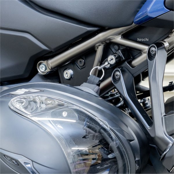 【メーカー在庫あり】 キジマ ヘルメットロック 22年以降 GSX-S1000GT 黒 303-1614...