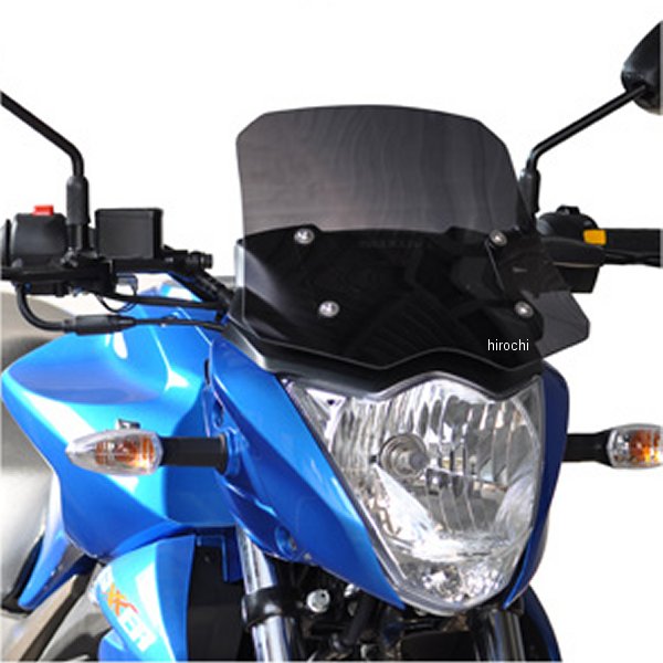 【メーカー在庫あり】 旭風防 メーターバイザー GIXXER スモーク GX-01 JP店