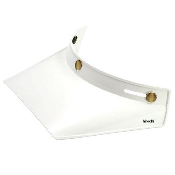 マルシン工業 Marushin ロングスクウェアーバイザー ドリル専用 パールホワイト 52011001 JP店